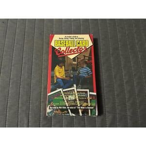 BASEBALL CARD COLLECTOR (1989) Sealed VHS Topps Donruss Fleer Upperdeck Values